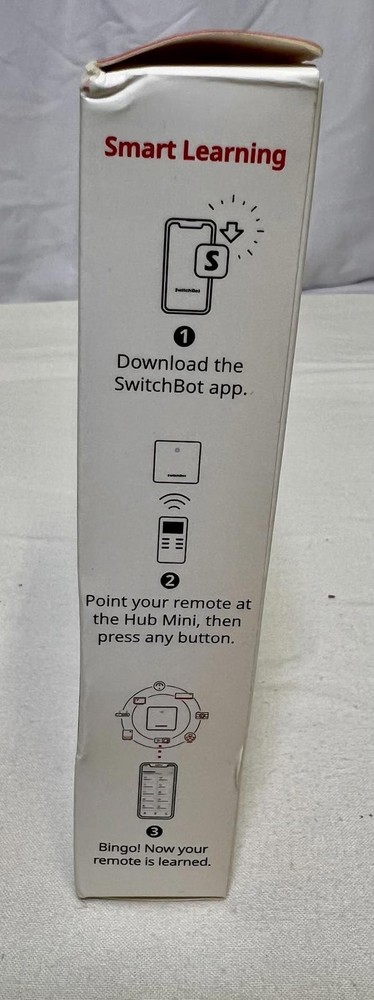SwitchBot Hub Mini Wi-Fi Home Appliances Smart Remote Control - White