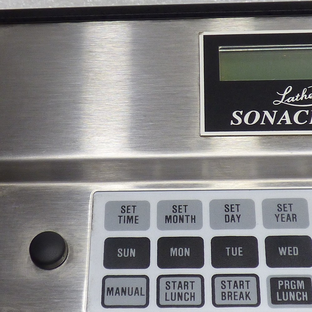 Lathem Sonachron powers on clean condition untested