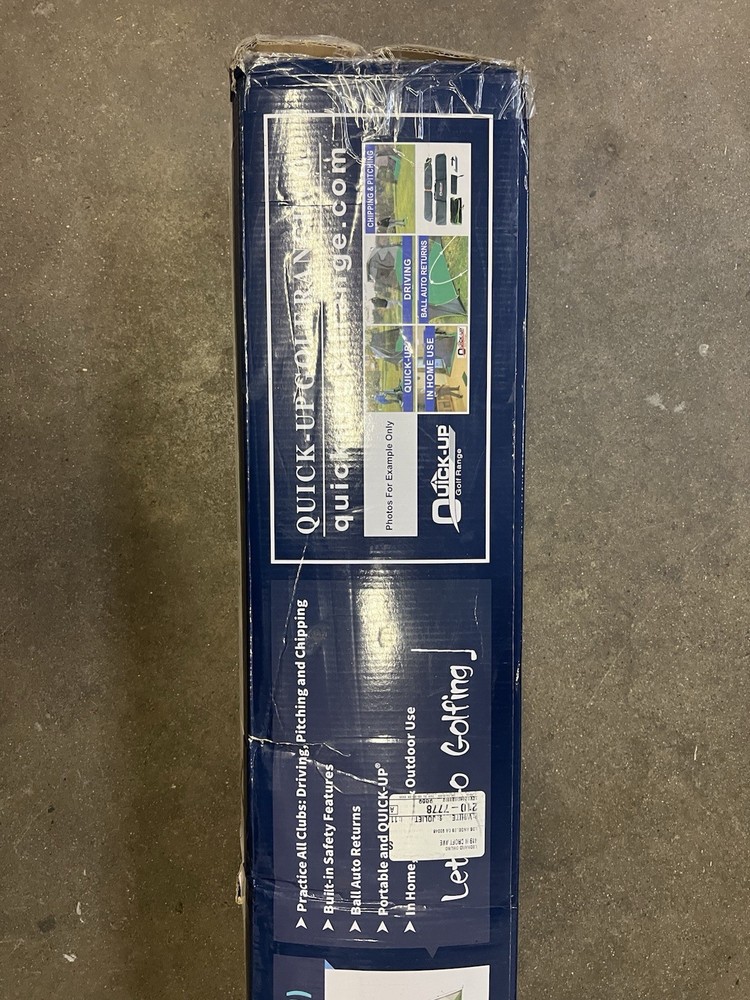 Quick-Up Golf Cage Tent Range Slice Guard Chipping Net Hitting Practice