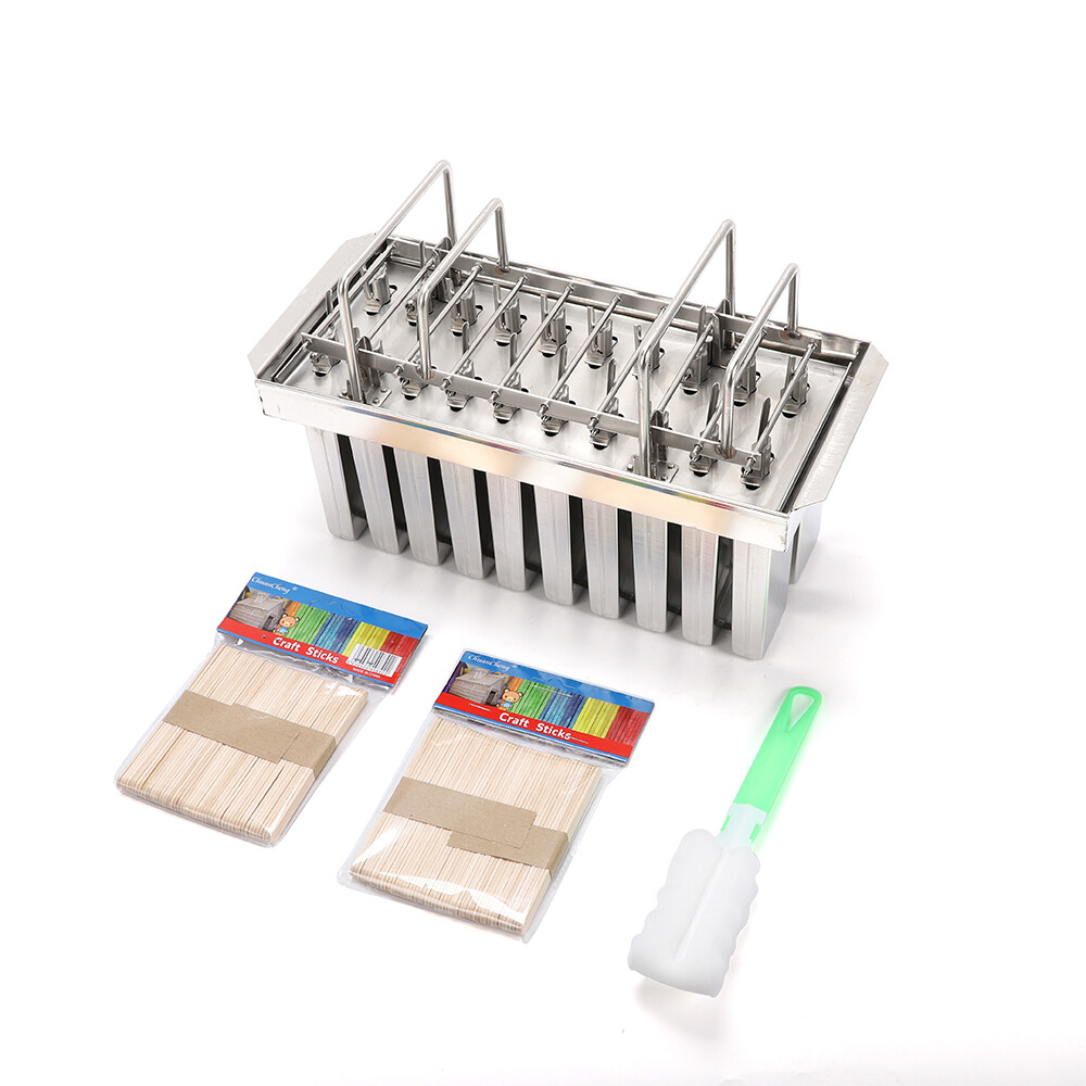 Ice Cream Stick Mold 20pcs Mold Cup Stainless Steel Mold Commercial