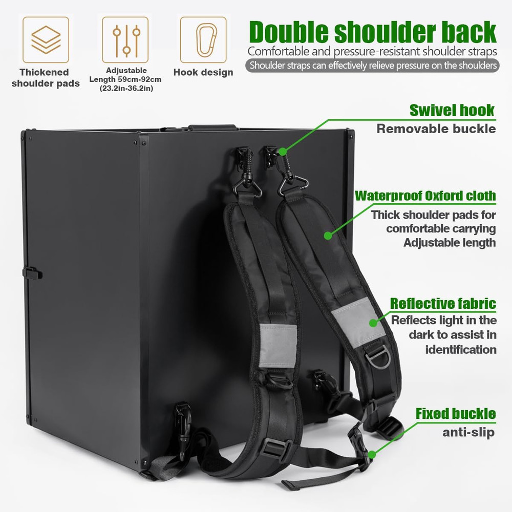 Stackable Miniature Storage Case for Warhammer 40K - Large Size