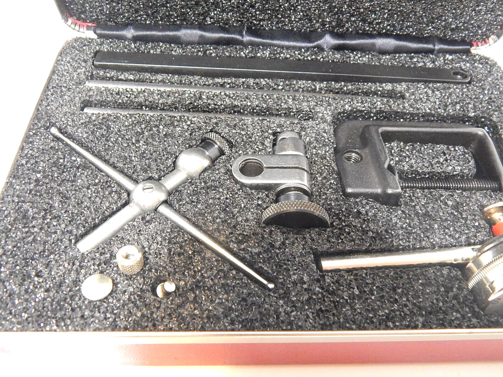 STARRETT 196AIZ 0-100 WITH ATTACHMENTS