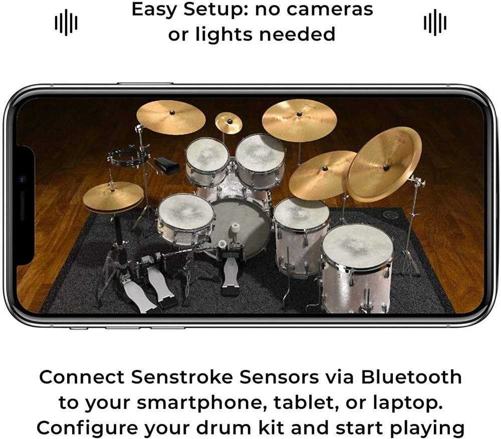 Senstroke Ultimate Box Bluetooth Connected Drum Kit