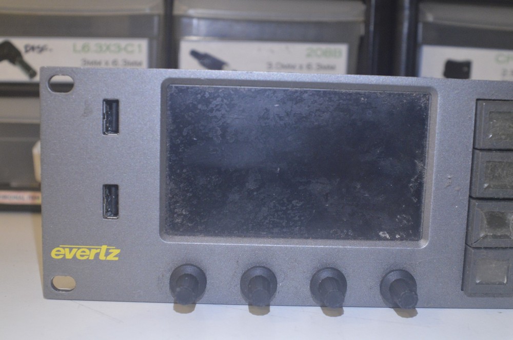 Evertz CP-2232E Quartz Touch-Screen Remote Control Panel FOR PARTS UNTESTED