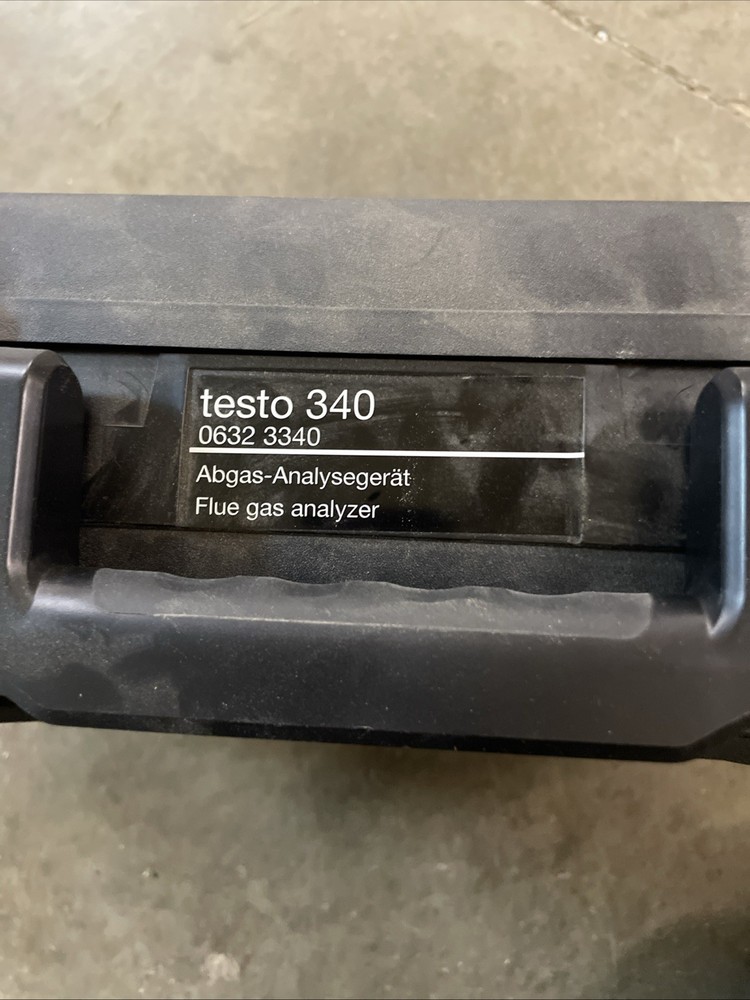 testo 340 Engine combustion analyzer