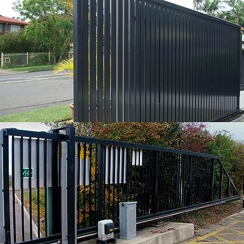 2Pack Slide Gate Guide Roller with C Post Welded Bracket, 3 Inches - 2 Pack