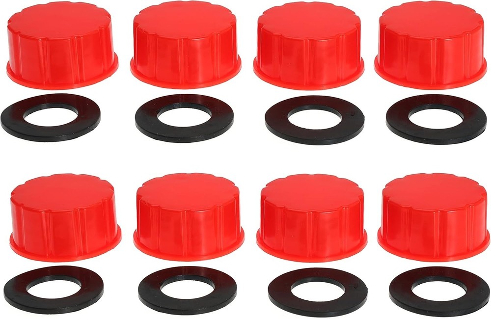 Gas Can Coarse Thread Caps Gas Can Cap Coarse Thread Solid Base,8 Pack