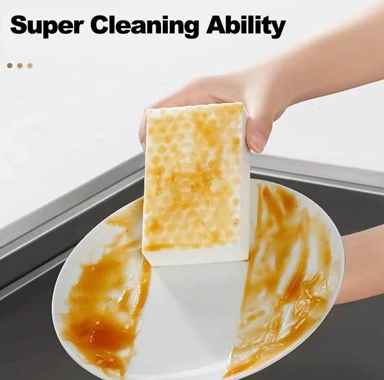 20pcs Compressed Melamine Magic Sponges Multi-Purpose Cleaning Tools - NEW