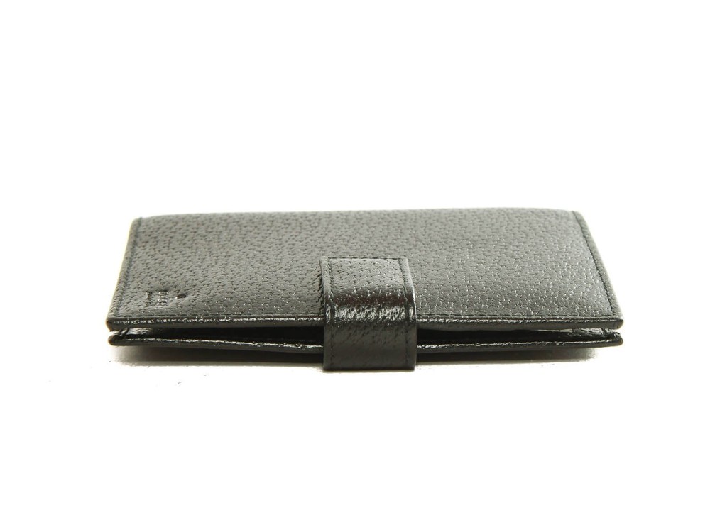 Authentic Gucci Black Leather Agenda Notebook