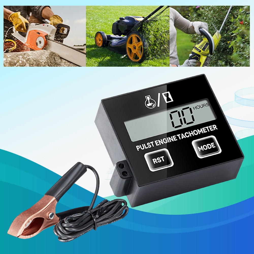 Digital Tachometer Small Digital Engine Tachometer Inductive Tachometer Digit