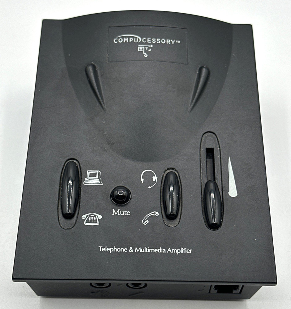 Compu Cessory telephone & Multimedia Amplifier untested
