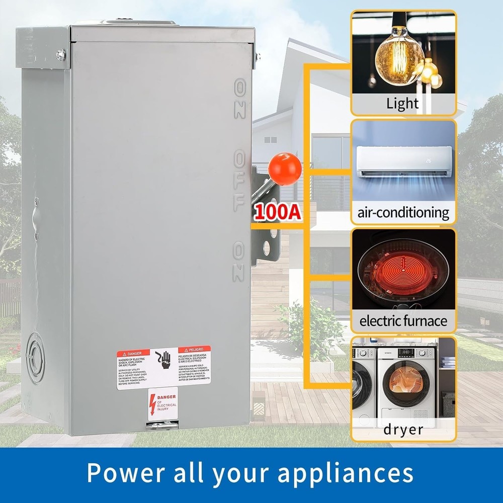 100A Double-Throw Transfer Switch