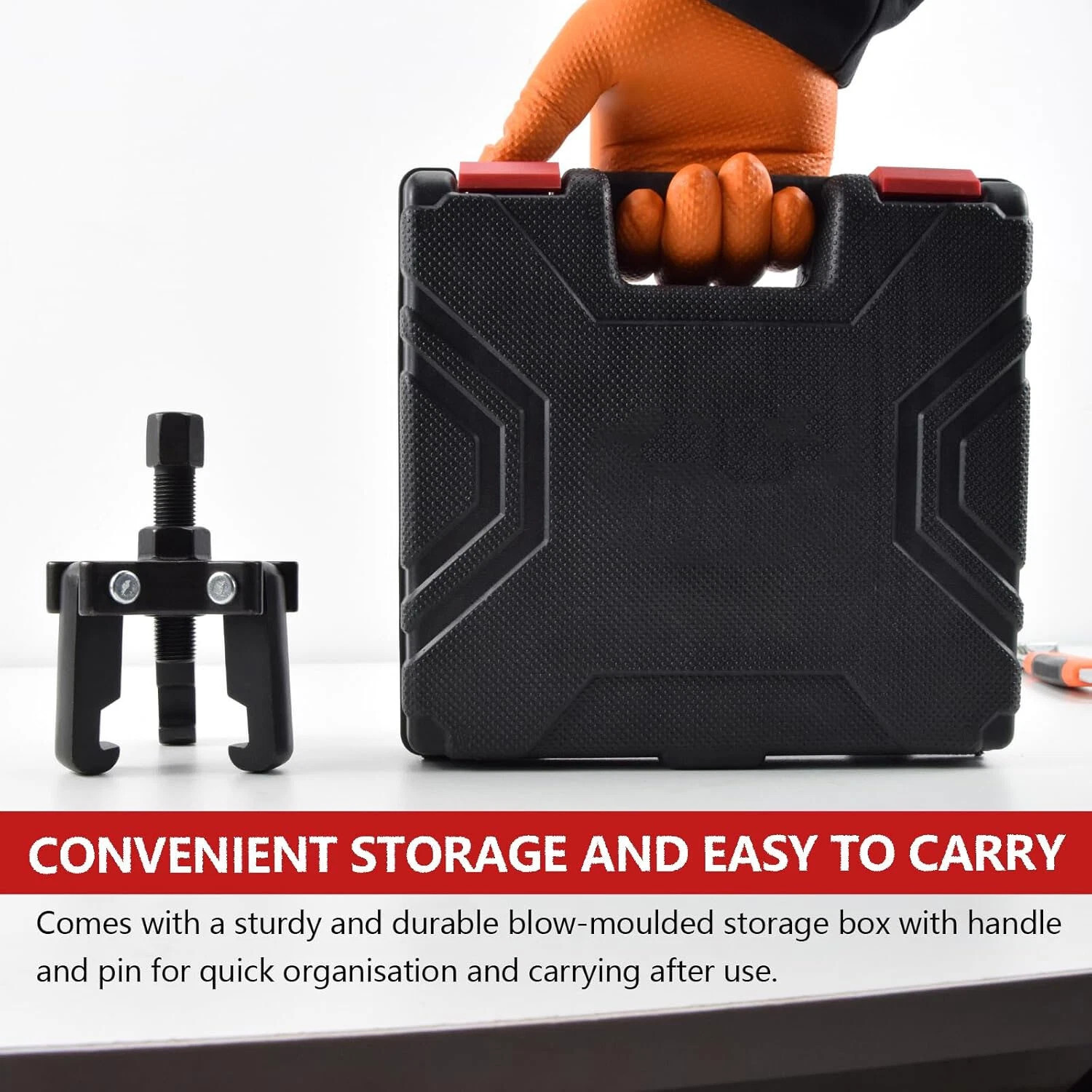 Harmonic Balancer Puller Crank Pulley Removal Kit Engine Motor Rod Auto LS GM US