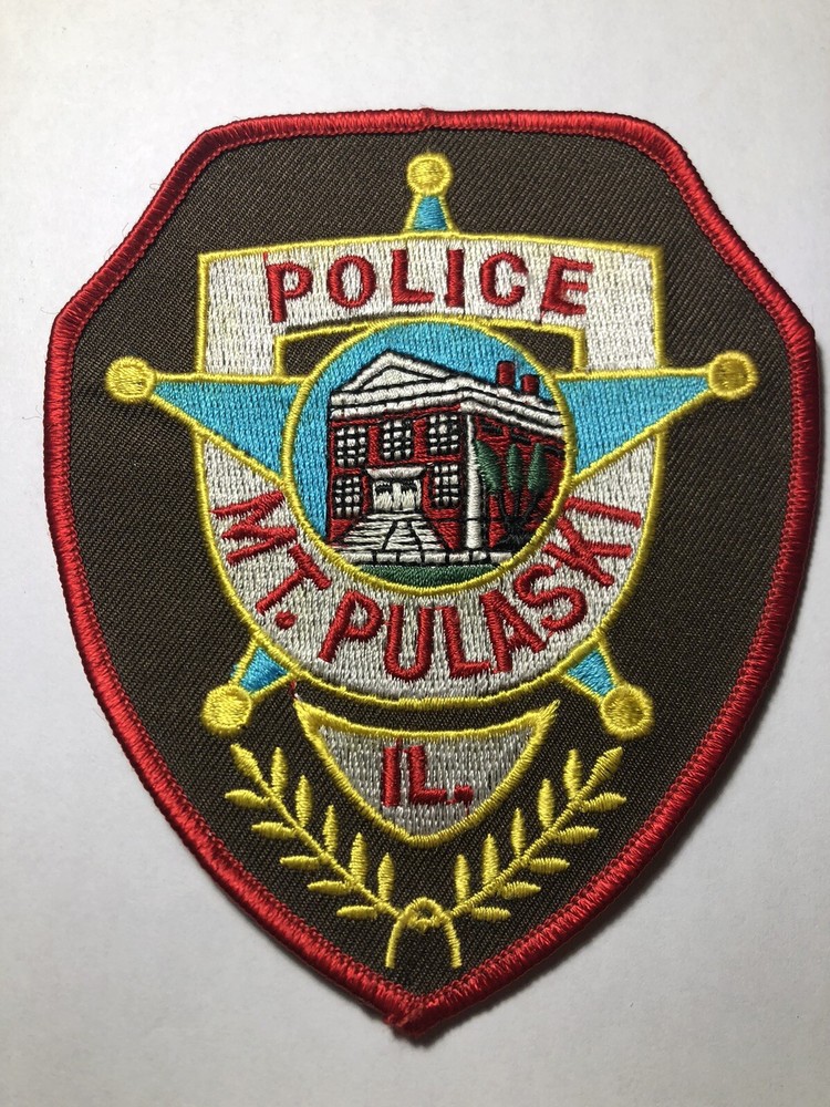 Mount Pulaski Illinois Police Patch