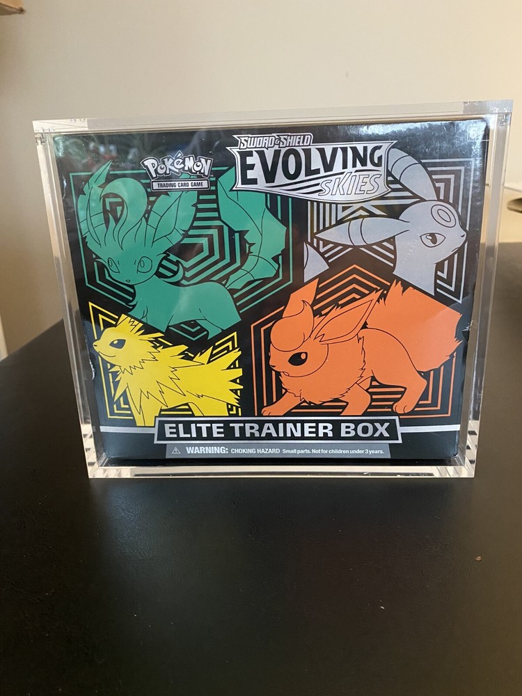 POKEMON ETB DISPLAY MAGNETIC CASE PROTECTOR ELITE TRAINER BOX