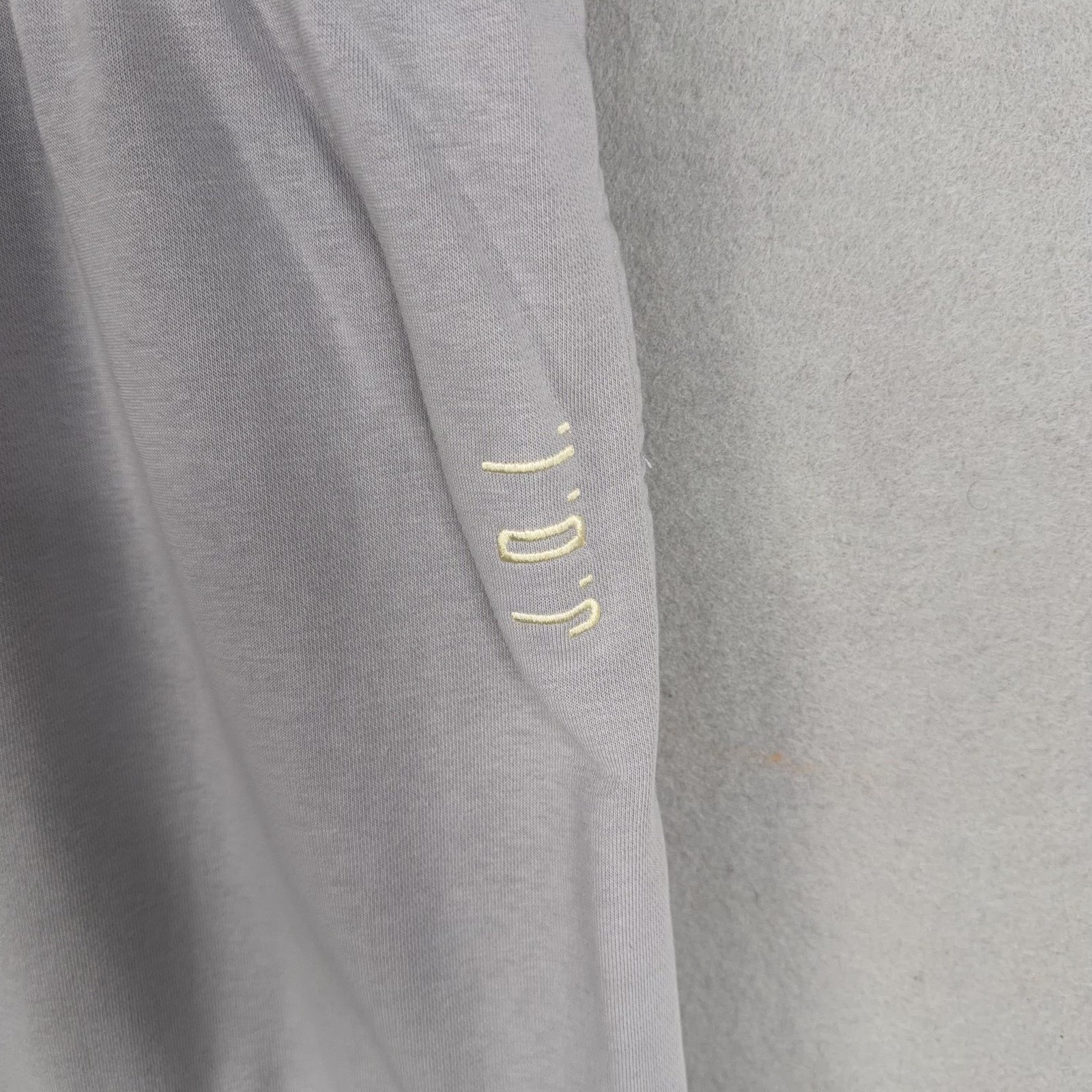 Nike Dress Girls Medium Cream Gray Black Colorblock Sleeveless Just Do It