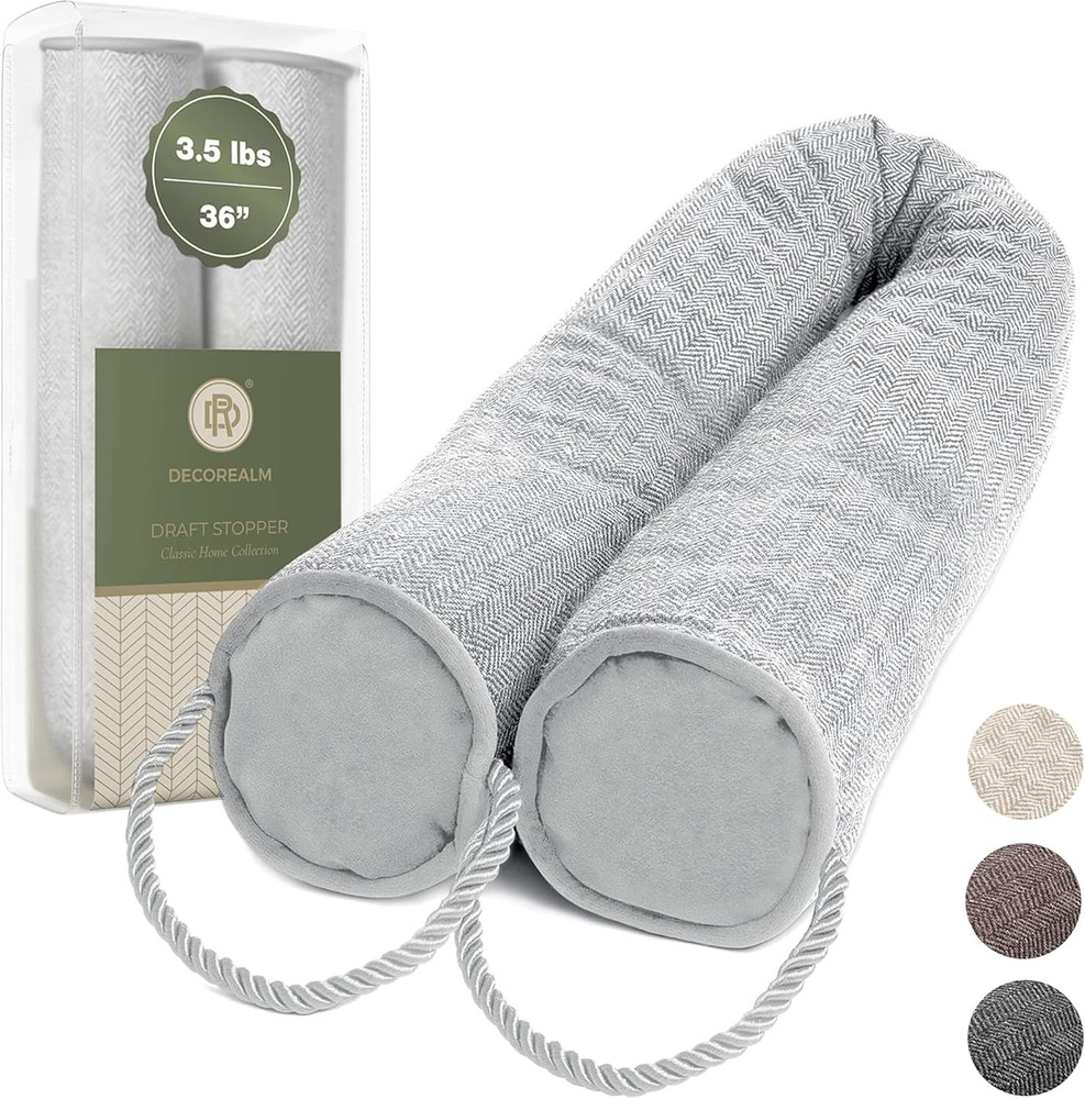 Under Door Draft Stopper and Blocker, Draft Guard for Doors and Windows, Decorat