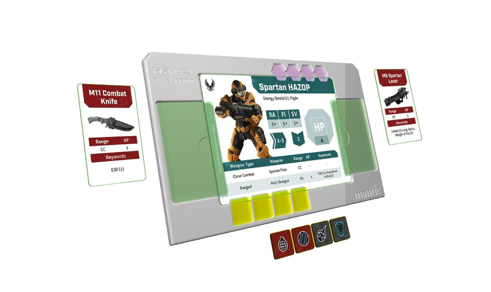 Halo: Flashpoint Force Organizer Tray Pack- NEW