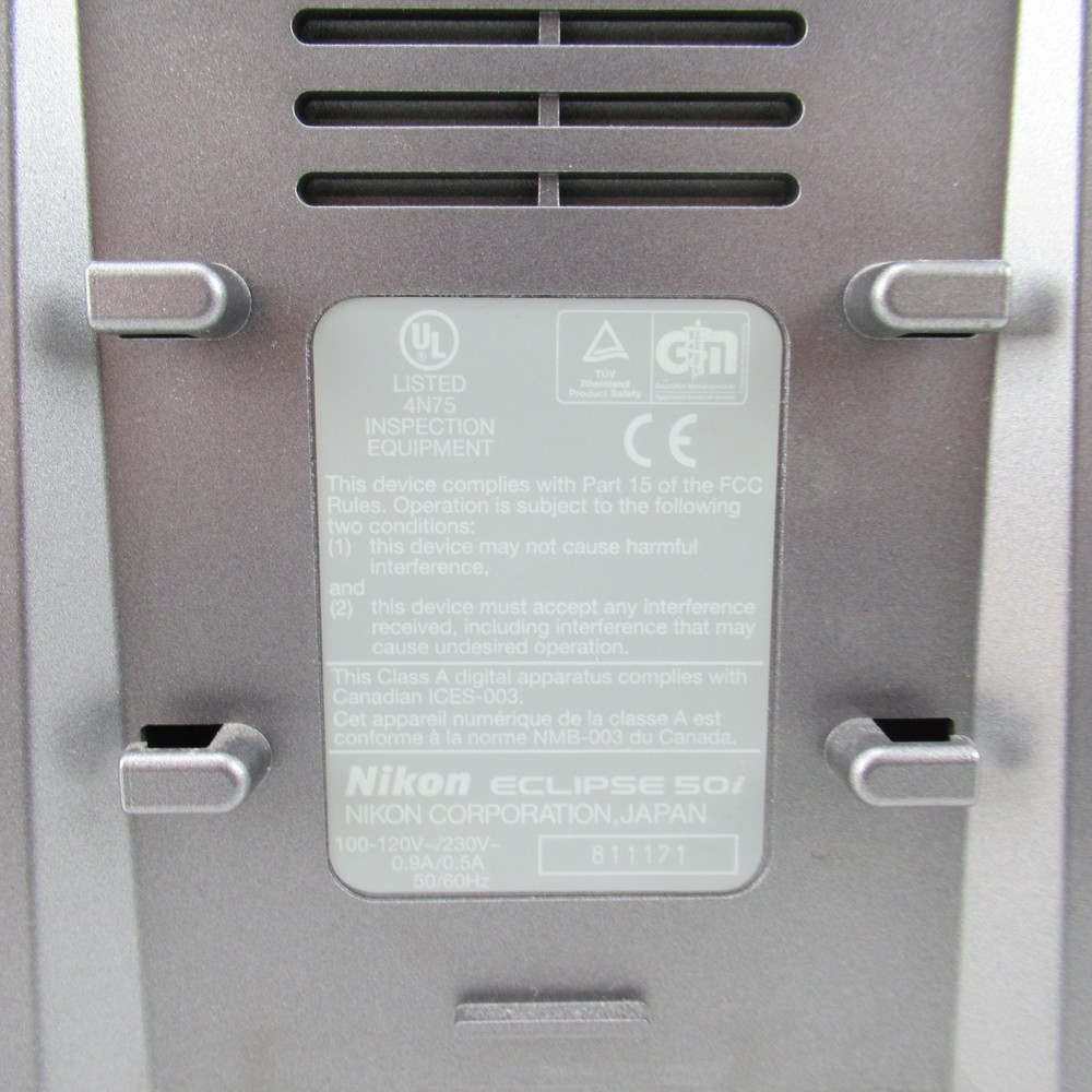 NIKON ECLIPSE 50i MICROSCOPE BODY/STAND - DEFECTIVE/MULTIPLE ISSUES