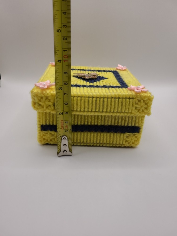 Vintage 1960s Handmade Storage Box