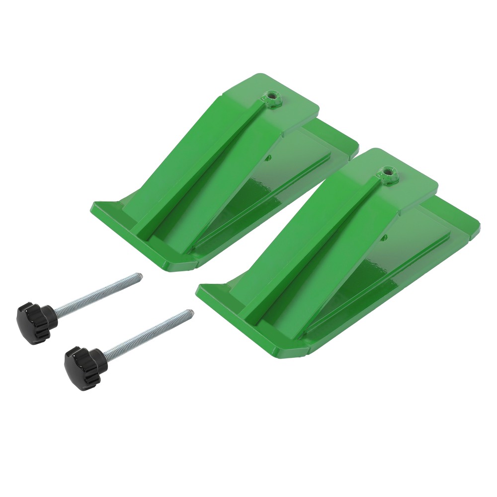 2pcs Tractor Bucket Protector Ski Edge Tamer Skid Protector Snow Leaf Removal
