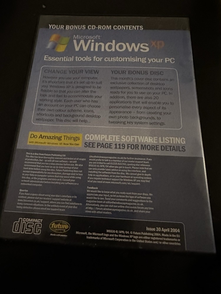 windows xp customisation pack