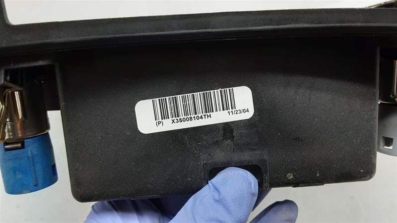 GRANDCHER 2005 Dash Bezel 371645