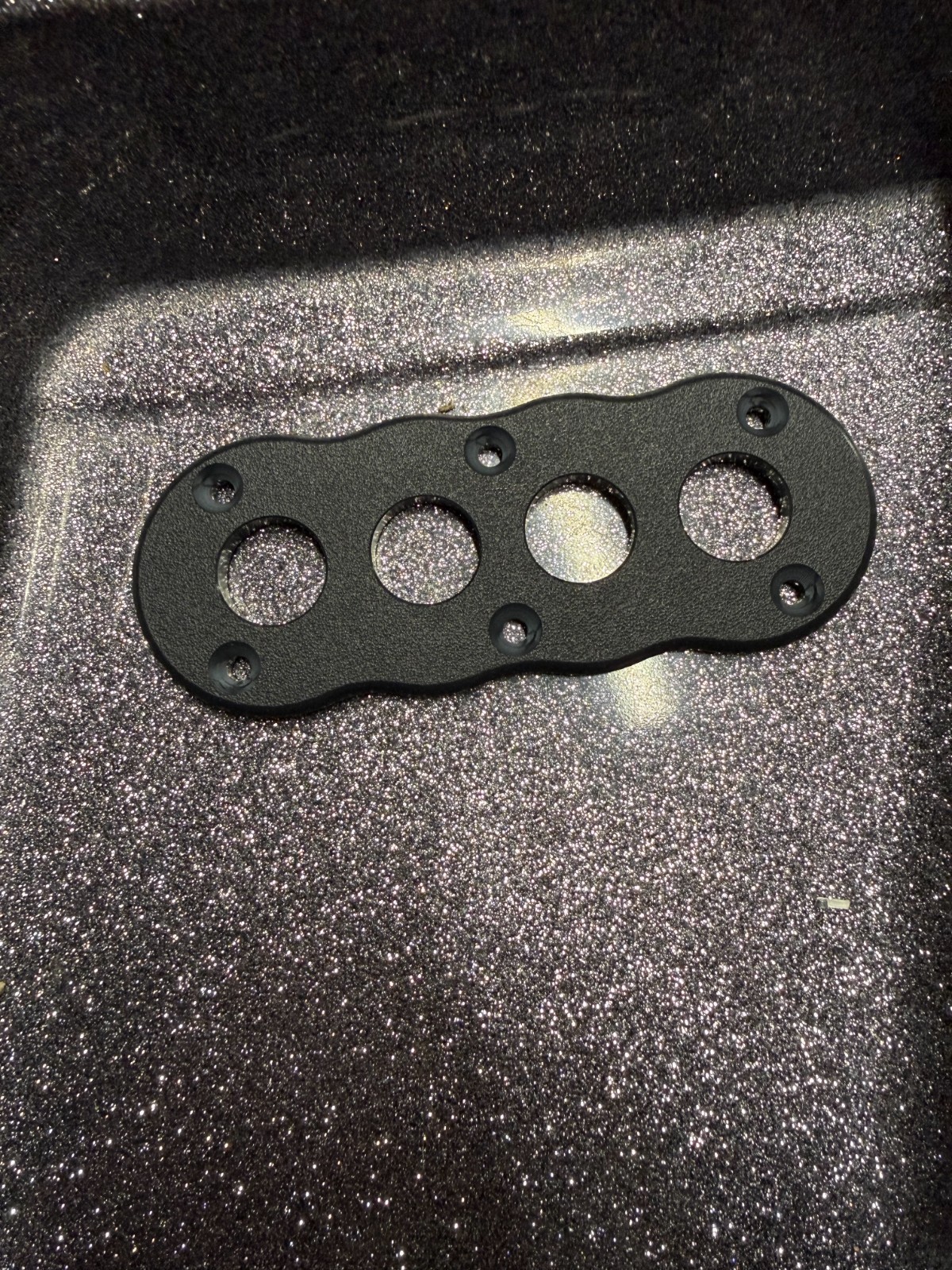 Bulkhead Plate Minn Kota Raptor Power-Pole starboard dual