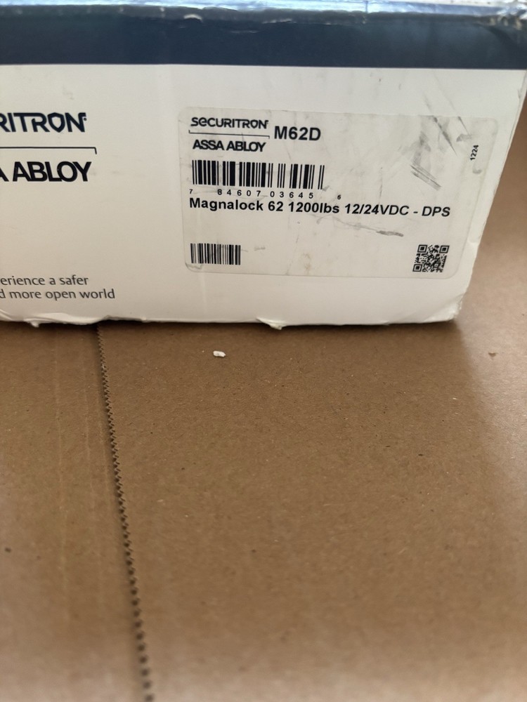 Assa Abloy Securitron 1200 Lbs Magnalock M62D With DPS