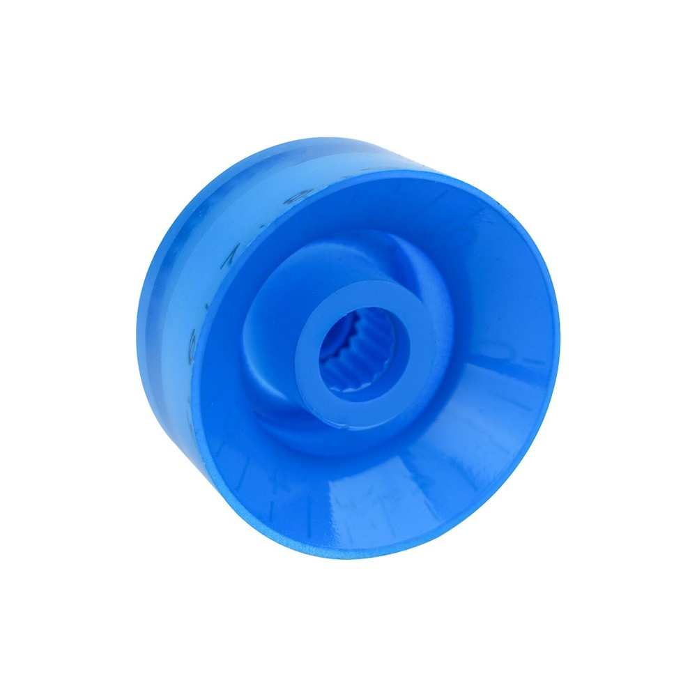 4x Blue Electric Bass Guitar Knobs Speed Volume Control Knobs For LP SG Guitar