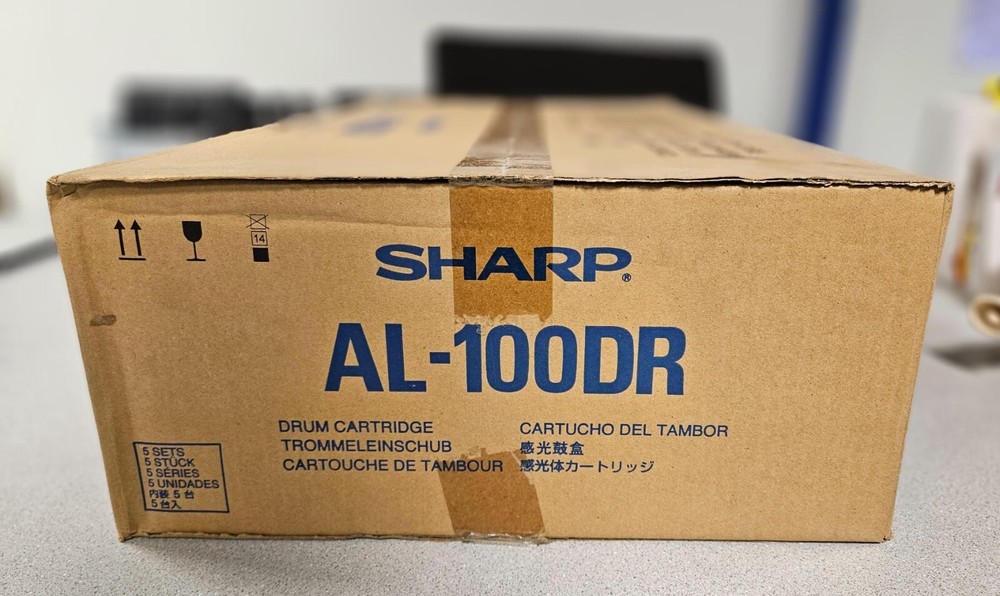 SHARP AL-100DR DRUM CARTRIDGE BOX WITH 5 SETS
