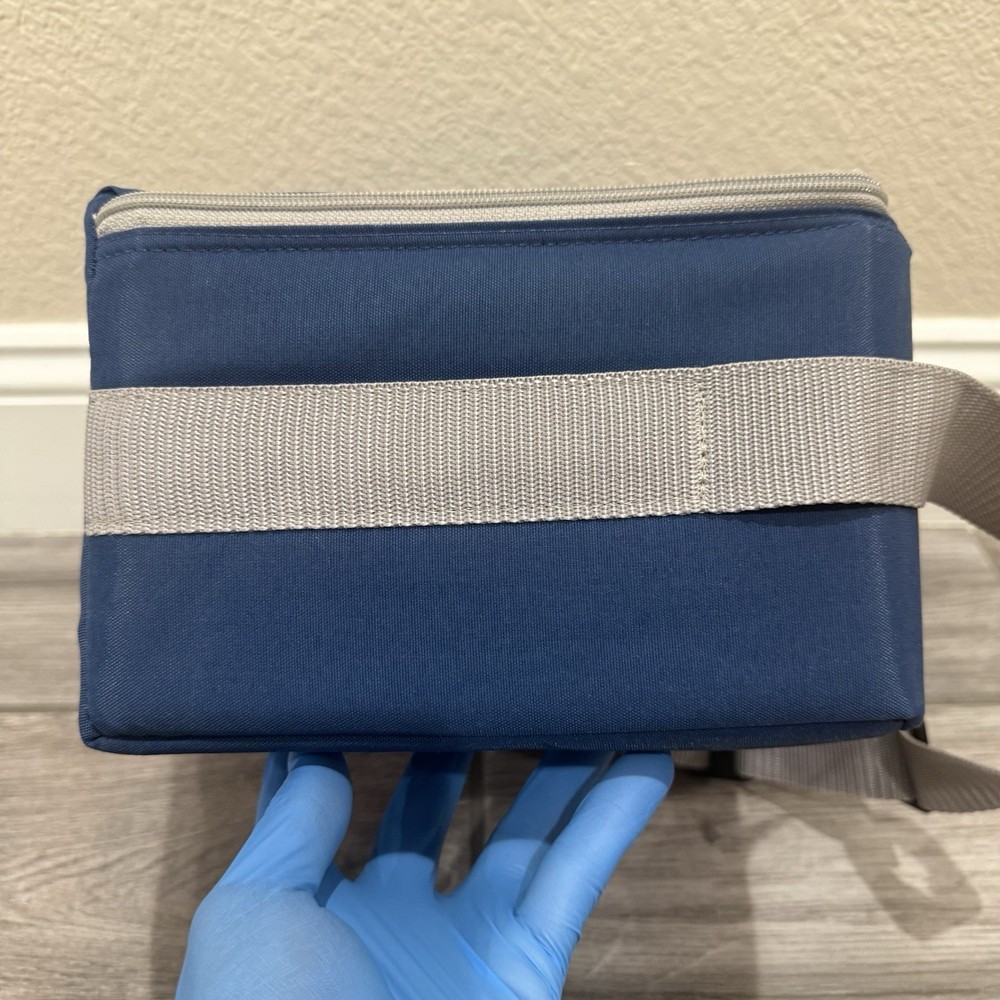Blue Case Logic CD Carry Bag with Strap - 28 CD Case Holder
