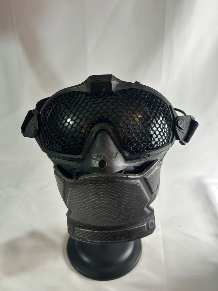 2 part centurion helmet & mask/airsoft