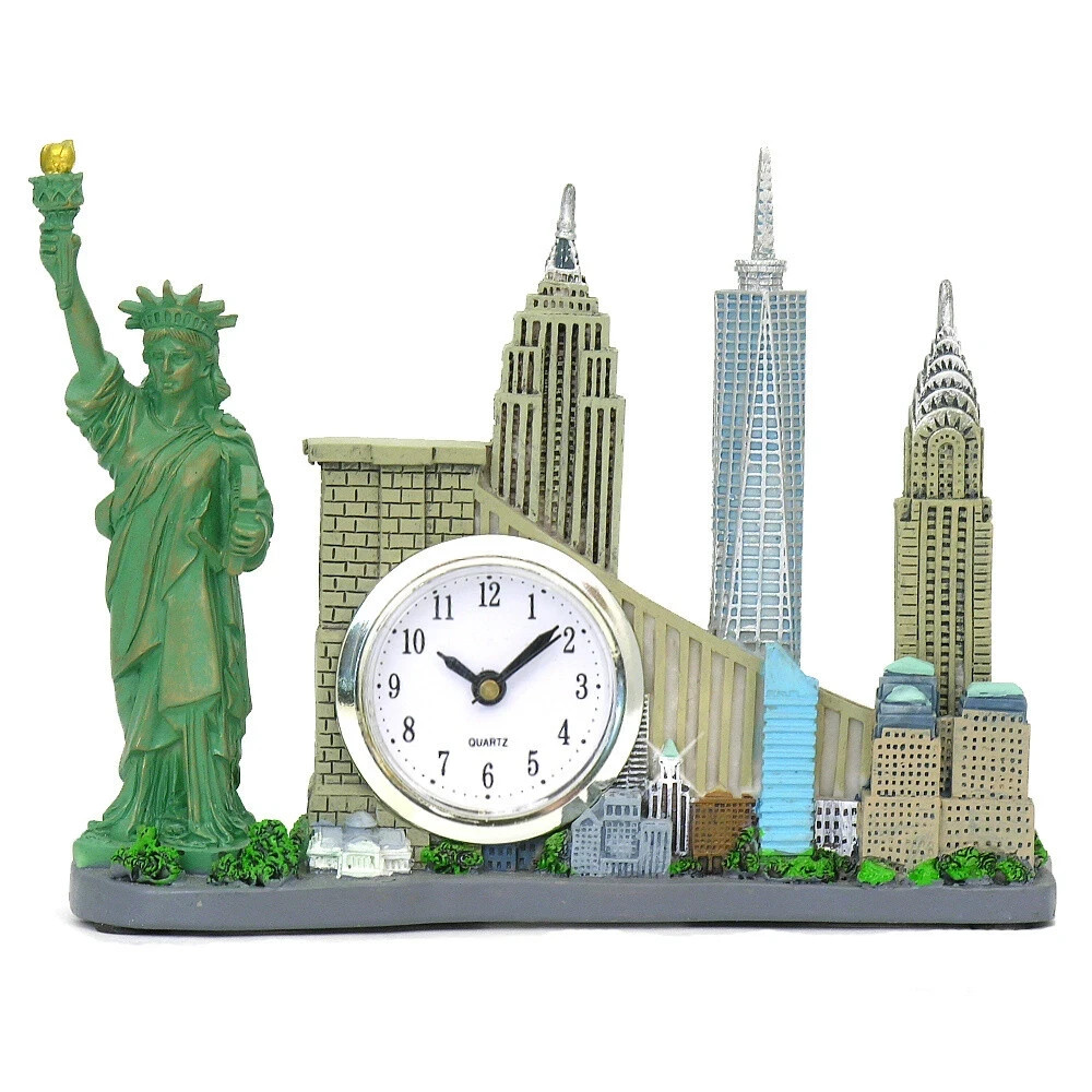 NY Landmarks Clock Model