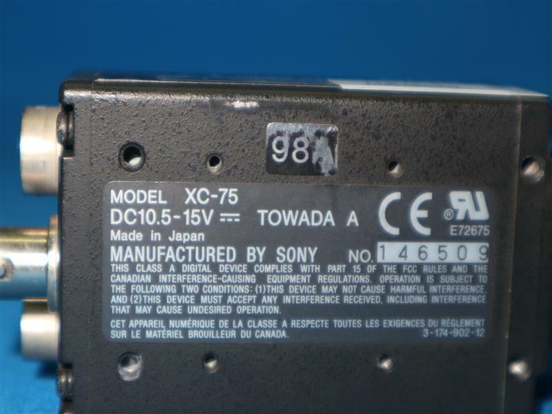 Sony XC-75 XC75 CCD Video Camera Module