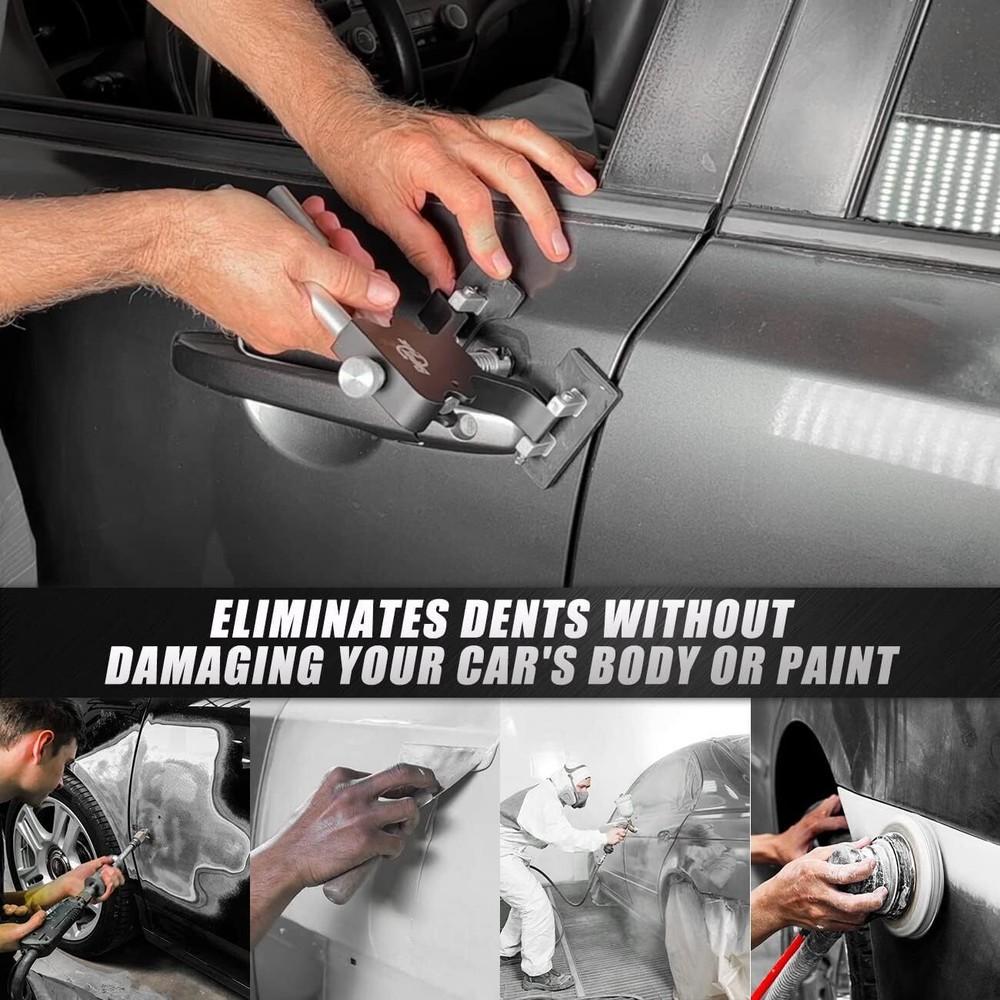 Professional Paintless Dent Removal Tool Car Dent Repair Kit Dent Puller Tools