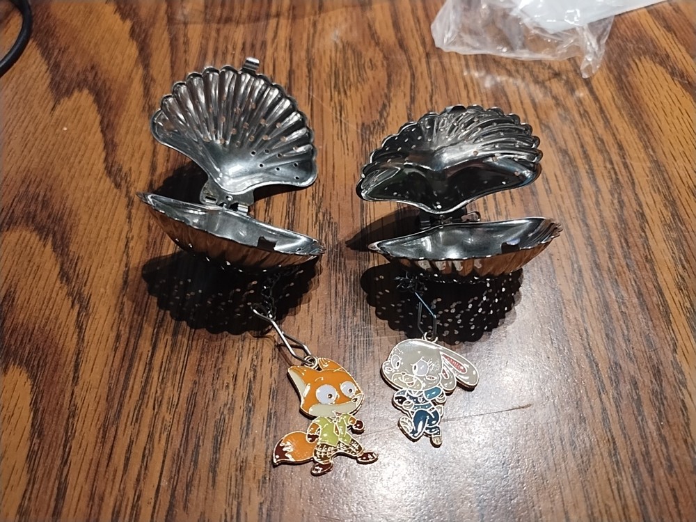 Tea Infuser Loose Leaf Strainer Spice, Herb Steeper Diffuser. Zootopia X2. T1