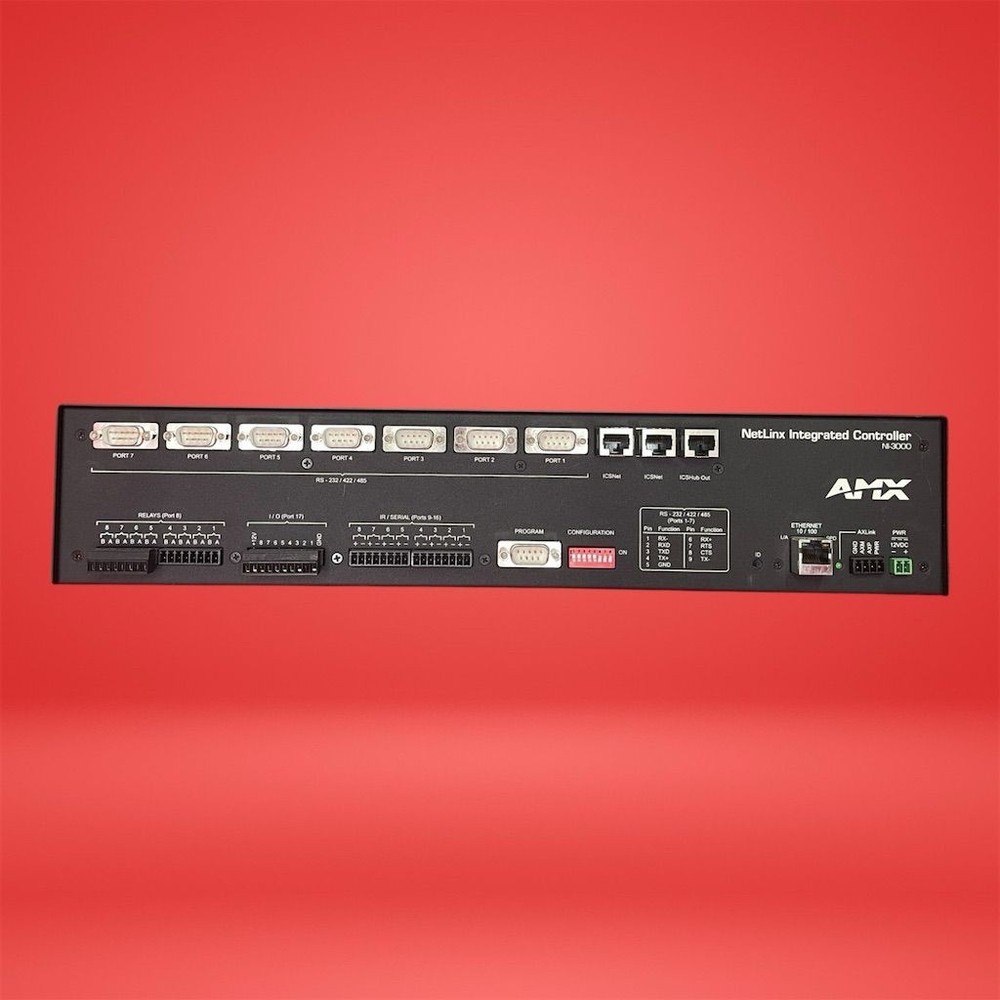 AMX NetLinx NI-3000 Integrated Controller
