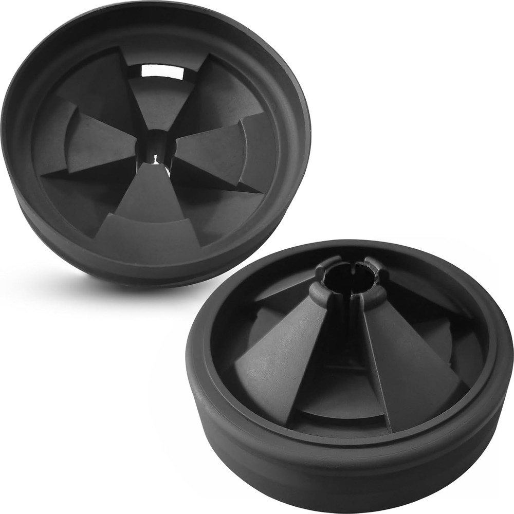 (2-Pack) Garbage Disposal Rubber Drain Insert - 3 3/8" Garbage Disposal Splash G