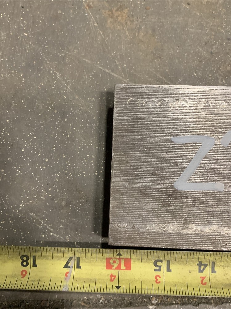 16.25” Used Press Brake Die Double Sided Tooling