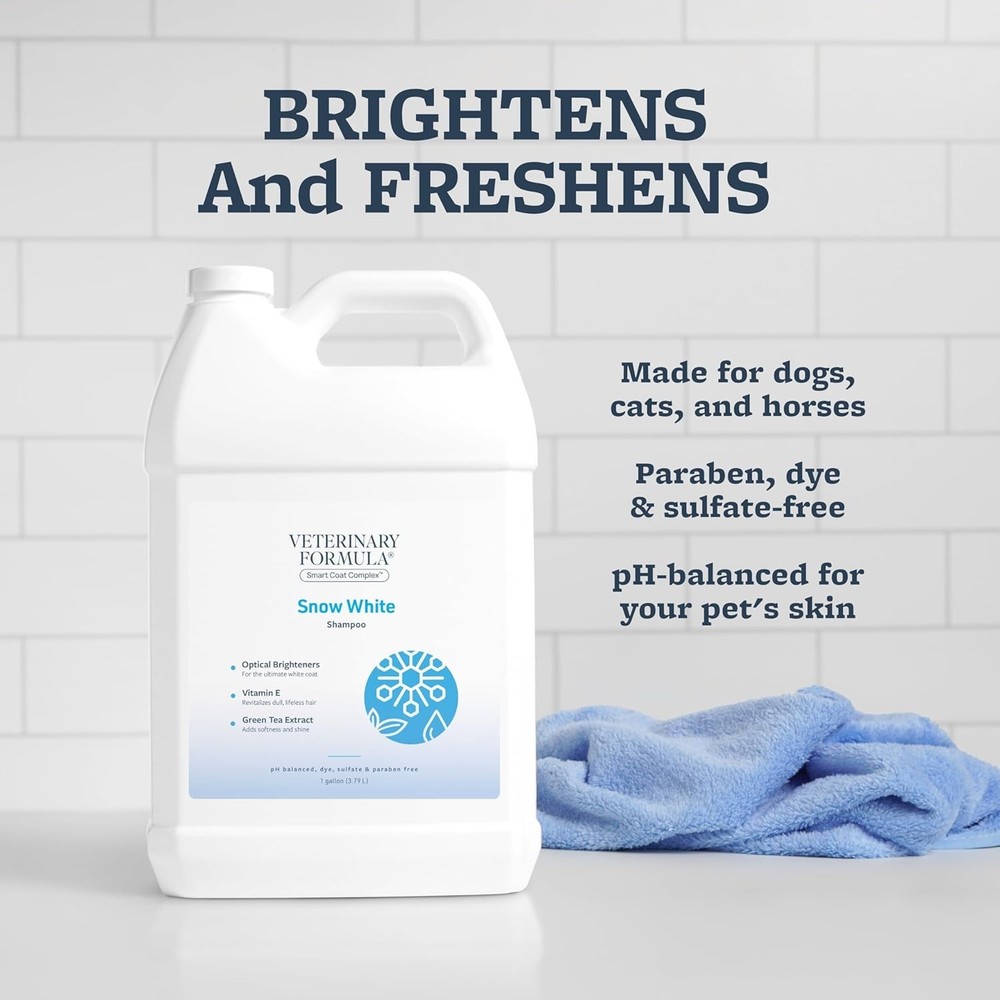 White Coat Brightening Shampoo for Pets