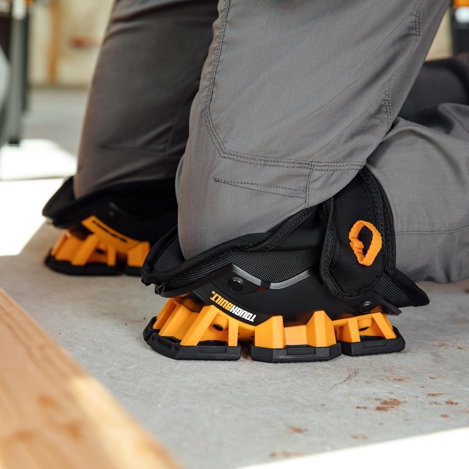 ToughBuilt - GelFit Stabilizer Knee Pads (Set of 2) Ergonomic Support, Durable