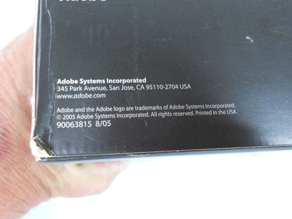 Adobe Creative Suite 2 Premium STUDIO 8 Web Bundle Windows Manuals Training Disc