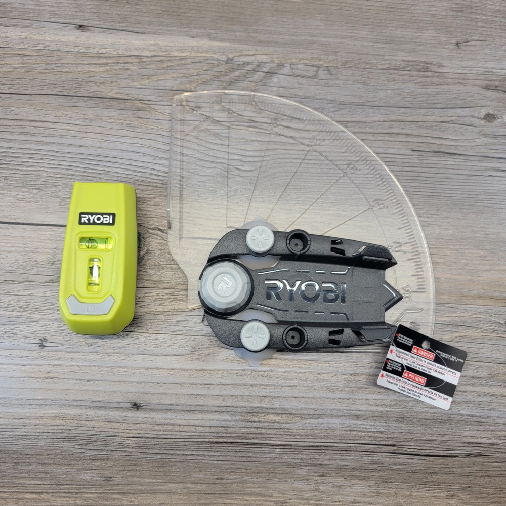 RYOBI Multi Surface Laser Level 2 Vial, 20Ft Horizontal & Vertical Line Laser