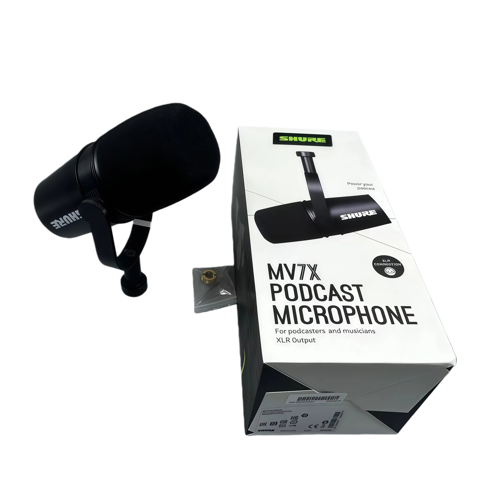 MV7X Mic Podcast Kit for Podcasting Home Recording Gaming XLR Output NEW US