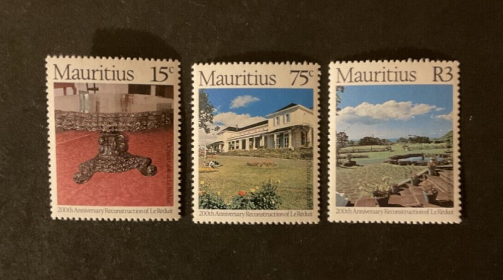 Mauritius Scott #473-5 never hinged