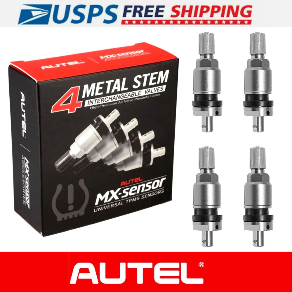 New Autel MX_Sensor Universal Interchangable Metal Valve Stem Kit