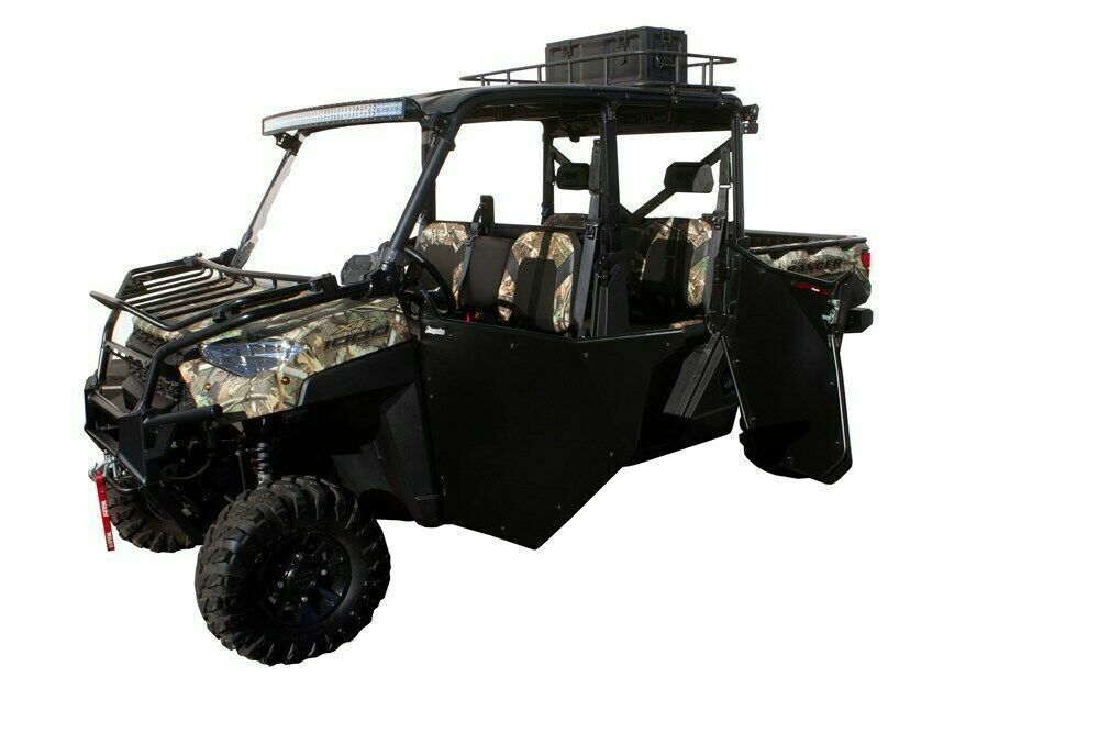 Polaris Ranger 1000 Crew Hard Door Kit 2019-2024 Steel Frame Aluminum Skin