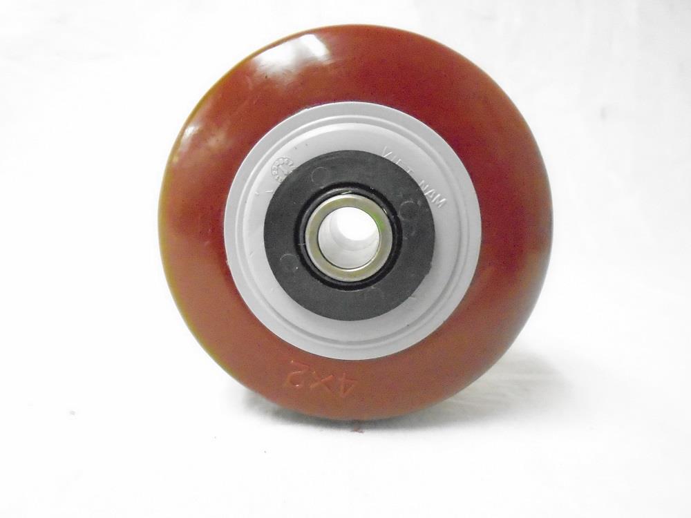 4" x 2" Rigid Caster Polyurethane Wheel 500 lbs Tool Box