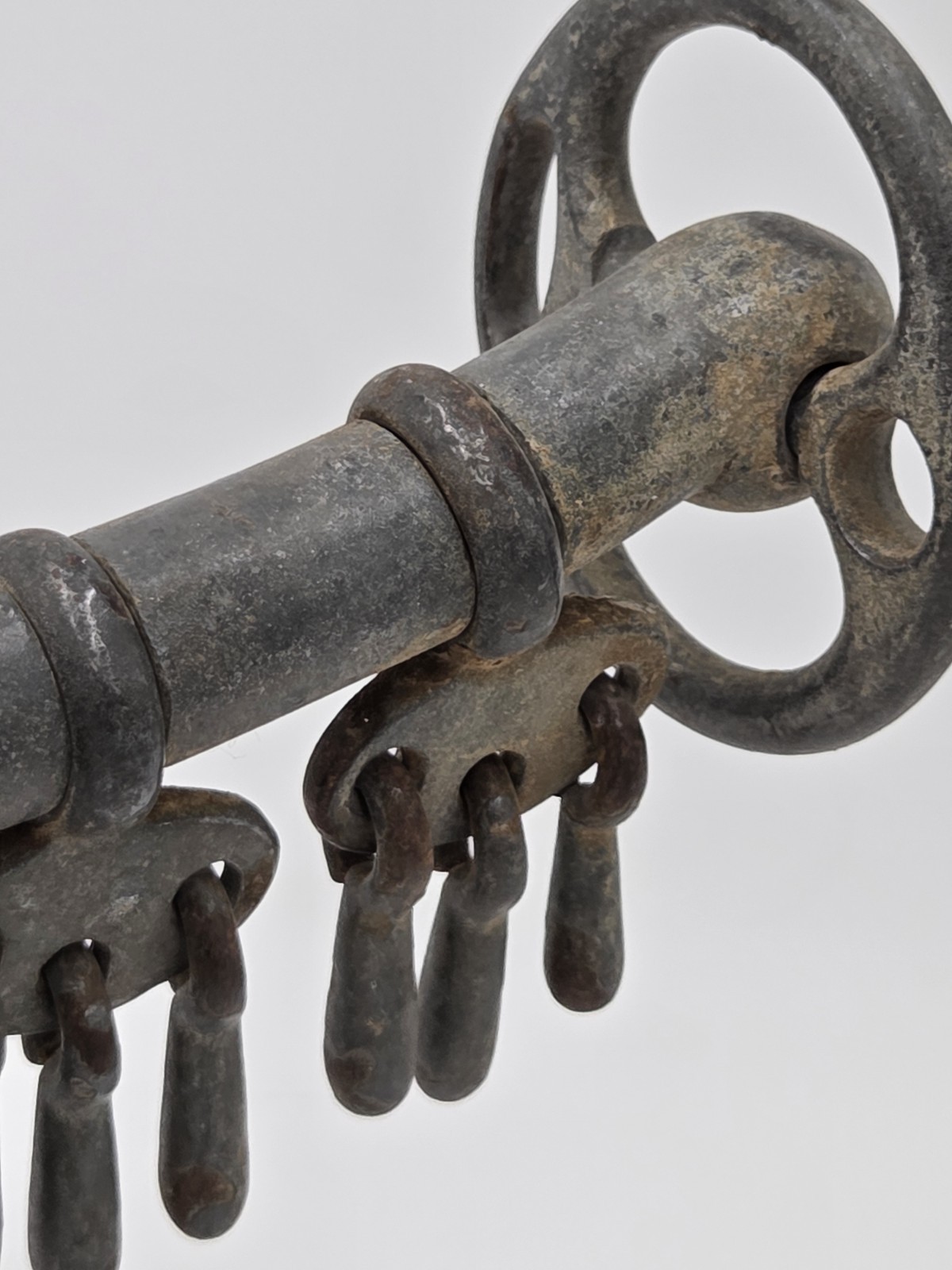 Rare Vintage Horse Bit W/ 9 Keys